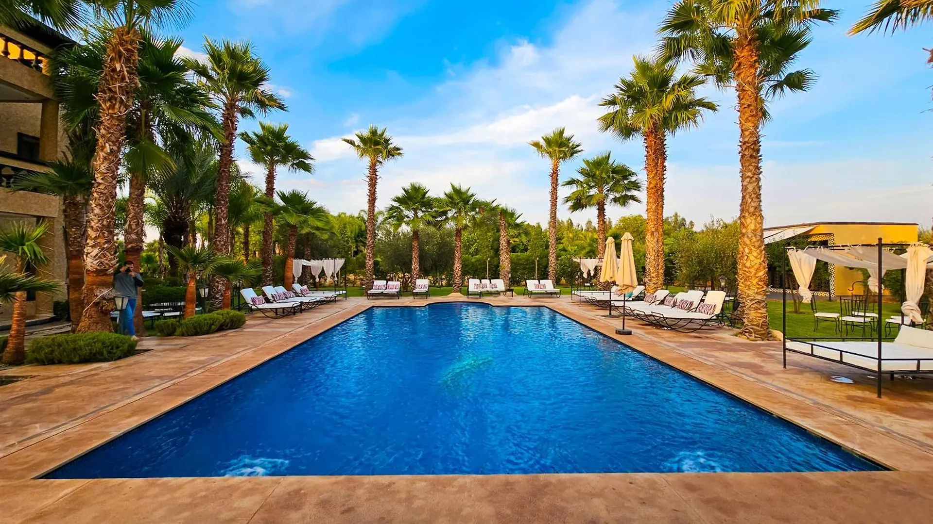 Luxury Heated Pool Villa Marrakech Marokko